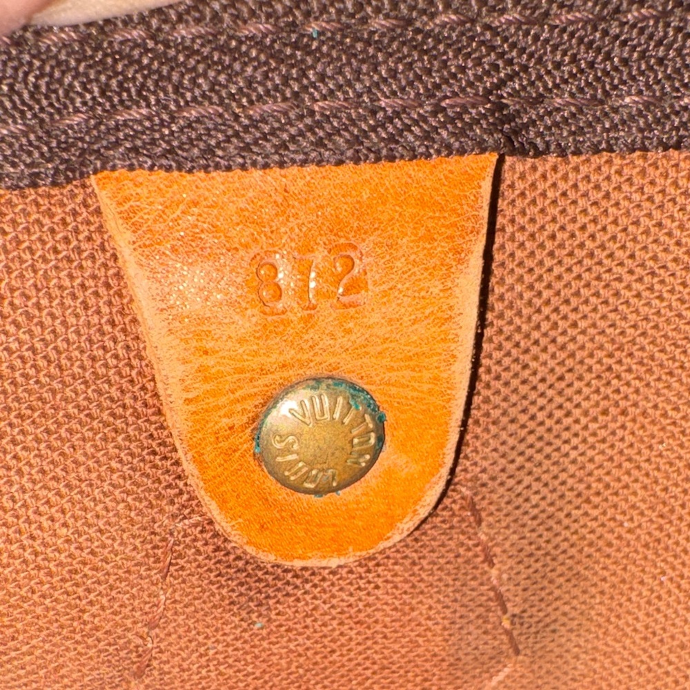 Louis Vuitton Speedy 25 Monogram Vintage Boston Bag French Company - Picture 15 of 16